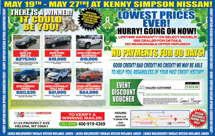 Spring Liquidation Inside