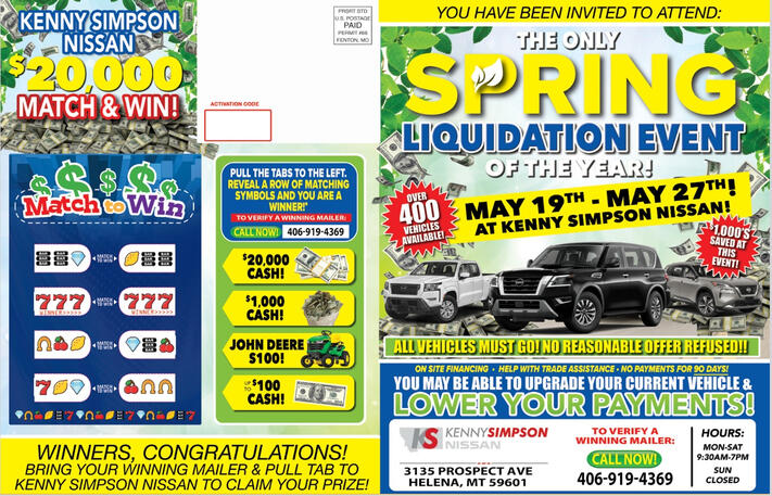 Spring Liquidation Outside